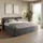 home collective Polsterbett 200 x 200 cm Anthrazit