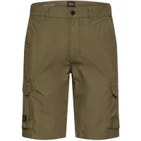 CAMEL ACTIVE Herren, Cargoshorts aus Reiner Baumwolle Olivgrün, menswear-32IN