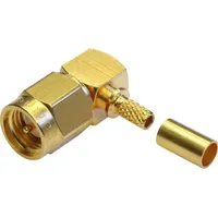 Telegärtner 100027636 100027636 SMA-Steckverbinder Stecker, gewinkelt 50Ω 1St.