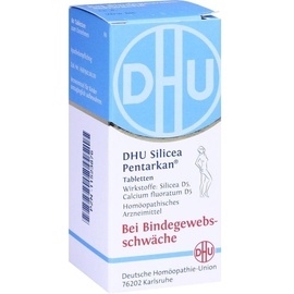 DHU-ARZNEIMITTEL DHU Silicea Pentarkan für das Bindegewebe Tabletten 80 St