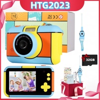 1080P Kinderkamera 32GB Digitalkamera Fotoapparat Weihnachtsgeschenke für Kinder