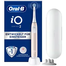 Oral-B iO Series 2 Calm Pink Special Edition + Reiseetui + Aufsteckbürstenhalter