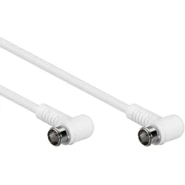 goobay SAT Antennenkabel 5 m Weiß