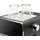 Orbegozo EX 5300, Edelstahlfront, 20 Bar de Druck, 950 W, 1 Liter Wassertank, Schwarz