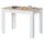 Dmora Lowell 109 x 78 x 67 cm weiß/eiche