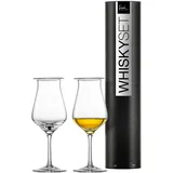 Eisch Malt-Whisky-Set 514/900 2 Stck. in Geschenkröhre JEUNESSE – Set aus Whisky Gläsern mit AromaDeckel für eine optimale Aromen- & Geschmacksentwicklung, vom „Whiskey Magazine“ zum besten Nosingglas gewählt