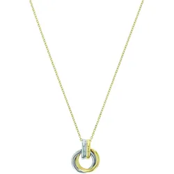 Kette mit Anhänger »Kreis, 2039983«, 46677317-0 gelbgoldfarben-edelstahlfarben