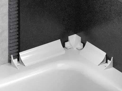 Kupplung und Enden Profil-EU PVC 3 cm LVLSET