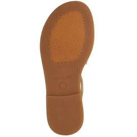 GEOX J Karly Girl Sandal, Platinum, 36 EU