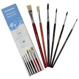 Donau Elektronik DONAU Pinsel-Set Größe 2, 4, 6, 8, 10, 12, 6-teilig
