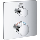 Grohe Grohtherm Thermostat-Wannenbatterie mit integrierter 2-Wege-Umstellung