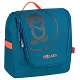 TROLLKIDS - Kid's Wash bag Arktikblau/Dunkles navy/Glühendes Orange blau|orange
