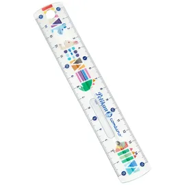 Pelikan 811224 Lineal Combino 15 cm, bruchsicher, 1 Stück