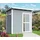 BERTILO Gartenhaus Pentus 1 Grau 115 cm x 234 cm FSC®