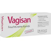 Dr. Wolff Vagisan FeuchtCreme Kombi 8 Ovula + 10 g Creme