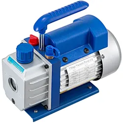 VEVOR 2,5cfm Vakuumpumpe Unterdruckpumpe 1-stufig Drehschieber 220ml Multifunktionspumpe