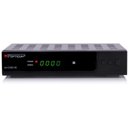 Opticum Red »AX C100 HD HDTV - Receiver - schwarz« Kabel-Receiver schwarz
