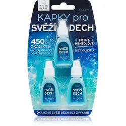 White Pearl Dental Care Tropfen für frischen Atem 3 x 3.7 ml