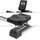 capital sports Rudergerät, Rudermaschine für Effizientes Krafttraining, Rowing Machine, Hometrainer, Rudergerät für Zuhause 150kg, 105cm Alu-Gl... - Schwarz