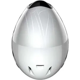 MET-Helmets Codatronca 56-58 cm Erwachsene weiß/silber matt 2023