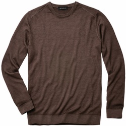 Mey & Edlich Herren Bandbreite-Pullover braun 54 - 54