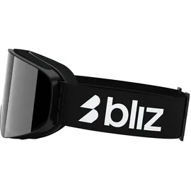 Bliz Flow matte black/smoke w silver mirror (21 00)