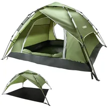 Yorbay Kuppelzelt 2 in 1 Grün