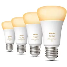 Philips LED-Birne 6W E27 570 lm warmweiß 4 St.