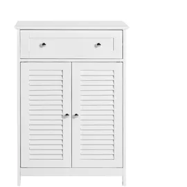 SoBuy FRG238-W Badkommode 60 x 87 x 35 cm Weiß