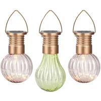 Moses Blatt & Blüte Solar-Lichter 3er Set