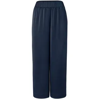 Tchibo - Satinhose - Damen - Gr. 42 - dunkelblau