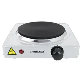 Esperanza EKH013W Weiß Elektroherd - Silber