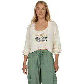 Salty Crew Strickjacke Off White M