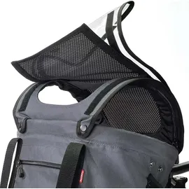 KLICKfix Doggy Sunshade Sonnenschutz Schwarz