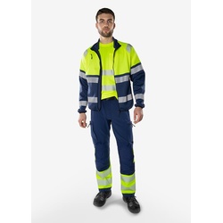Fristads High Vis Green Stretchhose Kl. 1 2647 GSTP 134243 - warnschutz-gelb/schwarz - C62