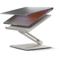 Native Union Desk Laptop-Ständer – höhenverstellbarer ergonomischer Computertisch – kompatibel mit MacBook Air/Pro, iPad, Dell, HP, Lenovo, Microsoft Surface und Laptops und Tablets (Sandstein)