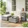 Outsunny Garten-Lounge-Set 5-tlg. grau