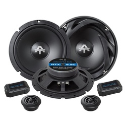 Autotek ATX-6.2C 2-Wege 16,5cm Lautsprecher System sehr flach Auto-Lautsprecher (Autotek ATX-6.2C 2-Wege 16,5cm Lautsprecher System sehr flach) schwarz