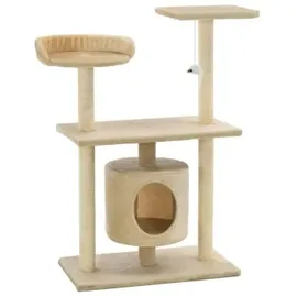 vidaXL Kratzbaum Sisal 95 cm beige