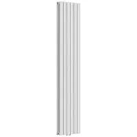 neu.haus Design Röhrenheizkörper 1600 x 360 mm 1198 W weiß Mittelventil