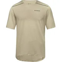 Gore Wear GOREWEAR Contest 2.0 Herren Laufshirt (Beige S Größe) Laufshirts