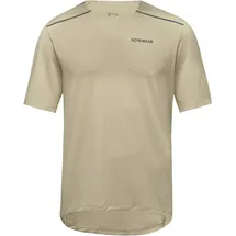 Gore Wear GOREWEAR Contest 2.0 Herren Laufshirt (Beige S Größe) Laufshirts