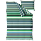Traumschlaf Ima Gestreift Grün 240 x 220 cm + 2 x 80 x 80 cm