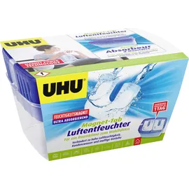 UHU Luftentfeuchter Feuchtigkeitsmagnet Original Nachfüllpack 2 x 450 g