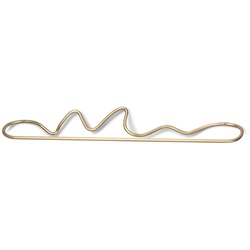 Ferm Living - Curvature Handtuchhalter, messing