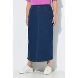Ulla Popken Jeansrock Damen Blau 46/48