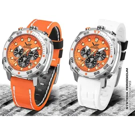 Vostok Europe Systema Periodicum Chronograph Leder 45,5 mm VK67-650A723