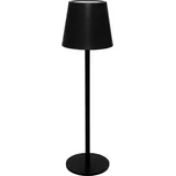 Atmosphera Créateur d'intérieur Aussenlampe Cody Metall 11x37x11 cm schwarz