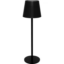 Atmosphera Créateur d'intérieur Aussenlampe Cody Metall 11x37x11 cm schwarz