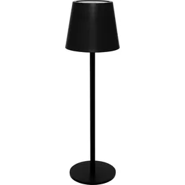 Atmosphera Créateur d'intérieur Aussenlampe Cody Metall 11x37x11 cm schwarz